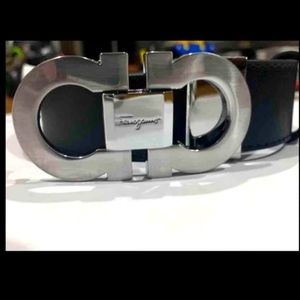 Silver buckle Salvatore Ferragamo belt